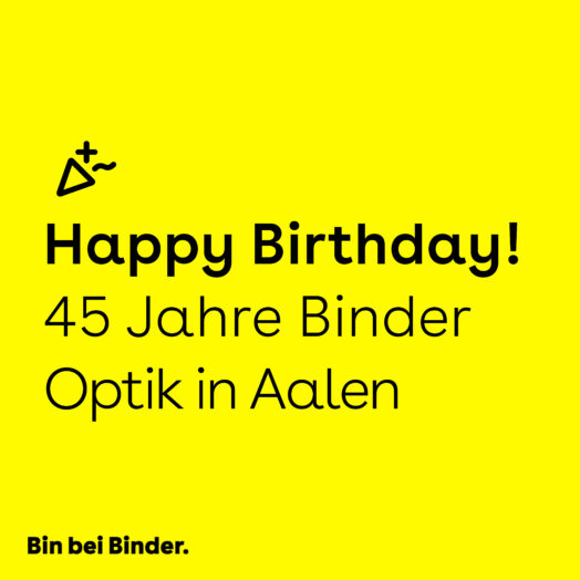 2024 Filialgeburtstag Aalen 19 Binder Optik