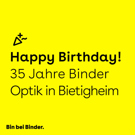 2024 Filialgeburtstag Bietigheim 13 Binder Optik