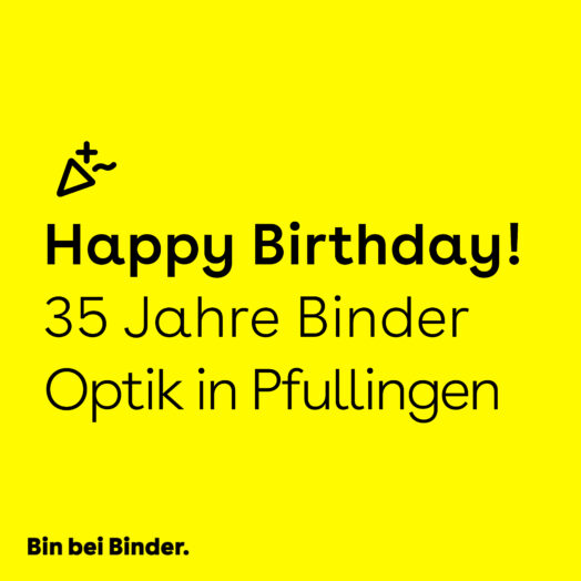 2024 Filialgeburtstag Pfullingen 8 Binder Optik