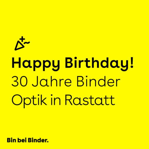 2024 Filialgeburtstag Rastatt 16 Binder Optik